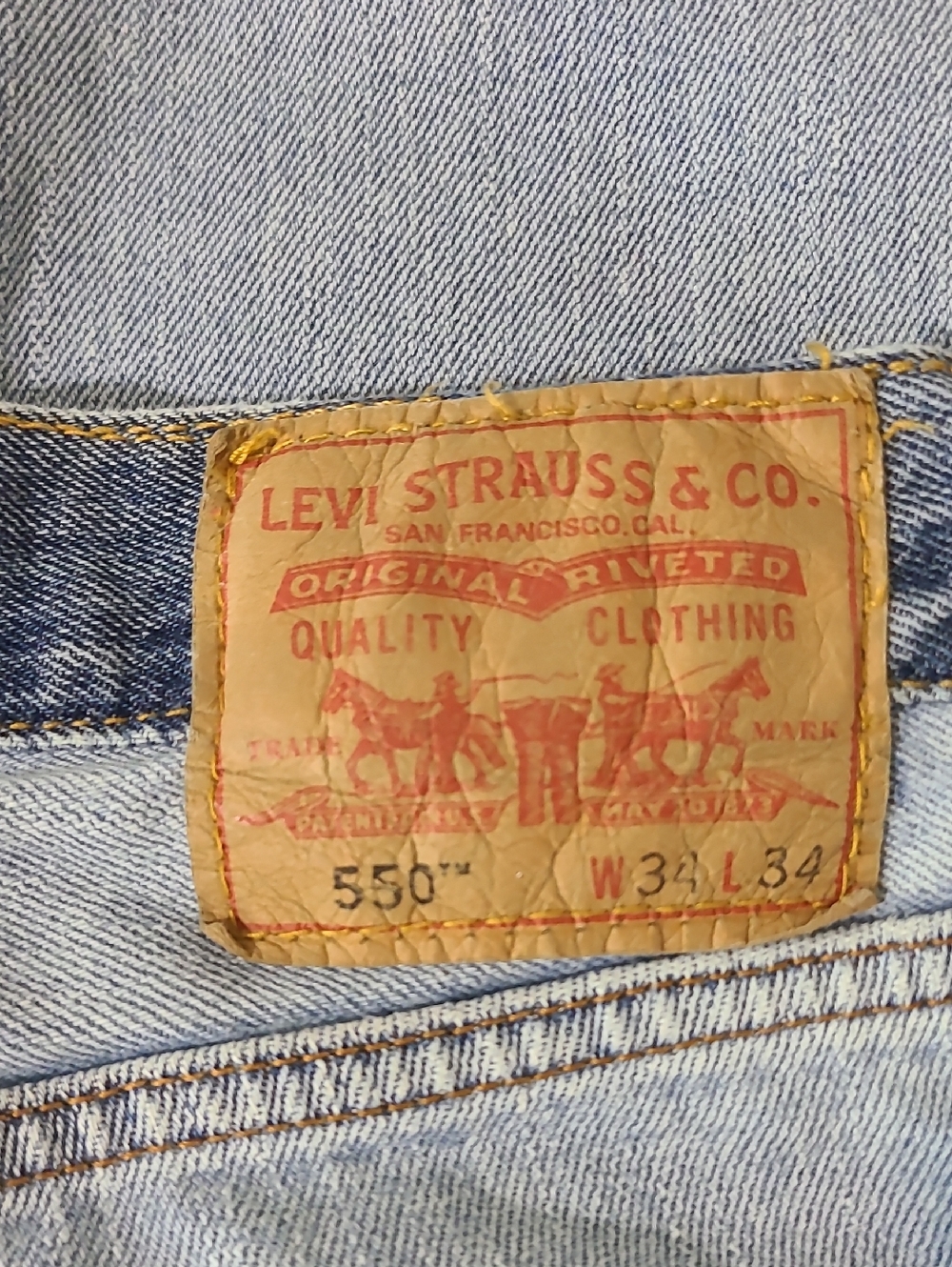 Levi Strauss 550 Jeans View 6
